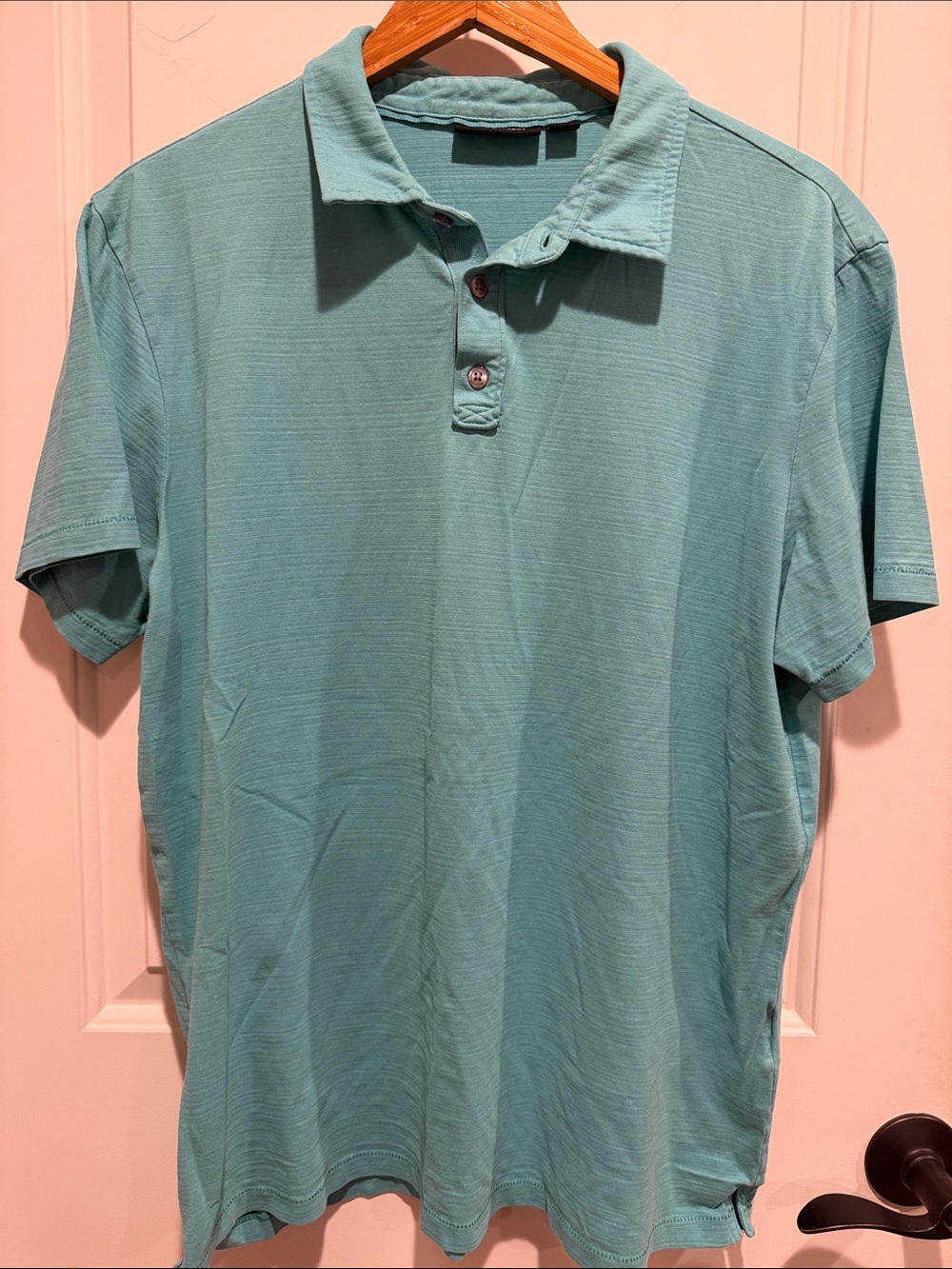 Marc Anthony Men's Short-Sleeve Polo Shirt - Aqua